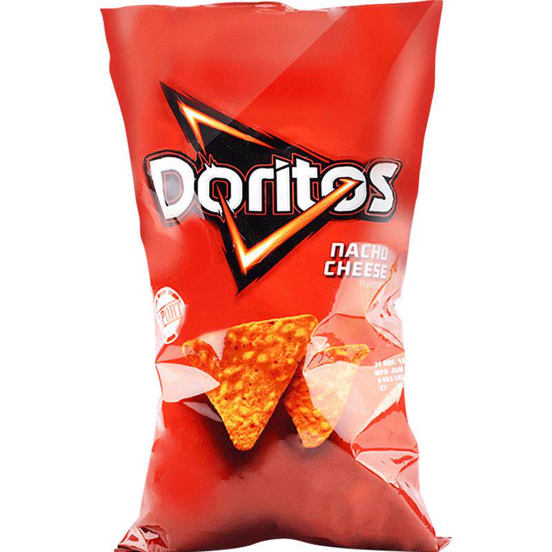 美国进口多力多滋奶酪味玉米片家庭装453.6g膨化食品大包办公休闲