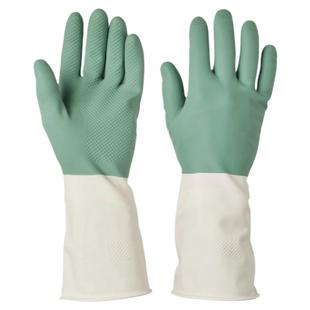 IKEA宜家林妮格 清洁手套家用厨房防水乳胶家务手套加长国内代购