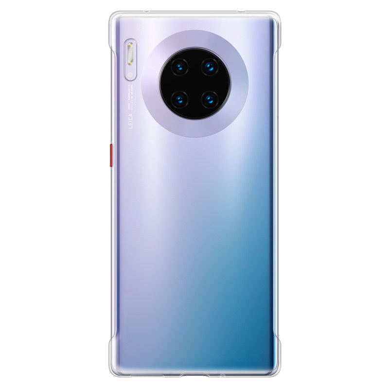 适用于华为mate40pro原装手机壳正品40Epro原厂保护套透明硅胶防摔全包软壳外壳清水套后壳男女款商务简约薄