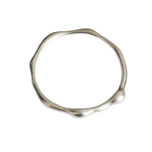 S990足银戒指小众设计不规则极简质感冷淡风叠戴指环女银个性尾戒