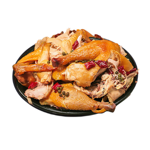 西北客麻椒鸡新疆特产手撕椒麻鸡正宗卤味烧鸡熟食整只2斤包邮