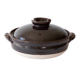 日本进口佐治陶器万古烧万福土锅日式砂锅米饭煲仔饭煮粥炖菜煲汤