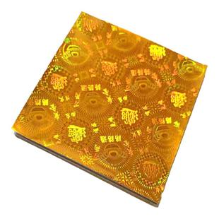 高档正方形雷射18x18 金元宝纸手工自己叠狗头金纸莲花一捆500张