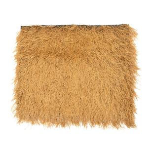 仿真茅草屋顶假稻草隔热防晒阻燃防雨水户外景区凉亭加密复古假草