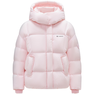 坦博尔儿童泡芙羽绒服女短款保暖