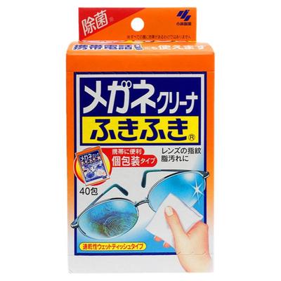 日本小林制药眼镜纸纸指纹湿巾