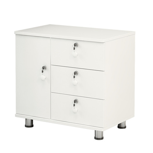 床头柜简约现代卧室收纳柜带锁抽屉储物床边角柜迷你小柜子床头柜