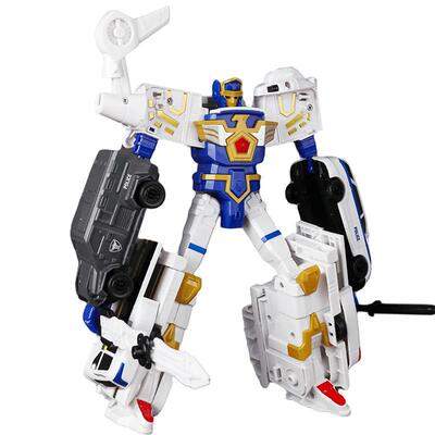 特警巨人！正版咖宝车神变形玩具