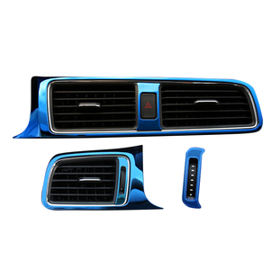 专用于1317款朗逸内饰改装空调出风口亮片中控台仪表台出风口饰条