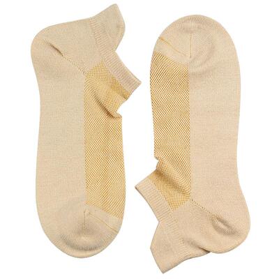 欧蒂爱小码船袜夏季女竹纤维网眼