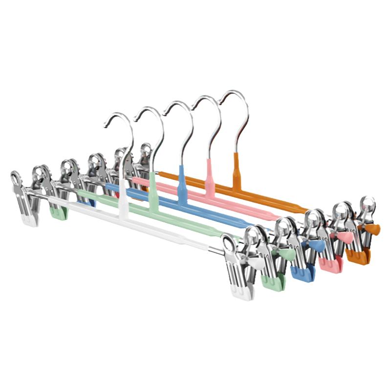 裤架裤夹衣架裤子专用收纳神器家用无痕防滑挂衣不锈钢裙夹晾晒jk
