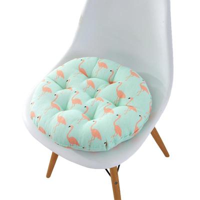 圆形坐垫榻榻米椅子学生教室布艺