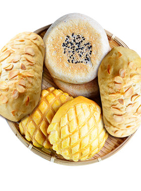耘珂无蛋奶菠萝包适合乳糖不耐
