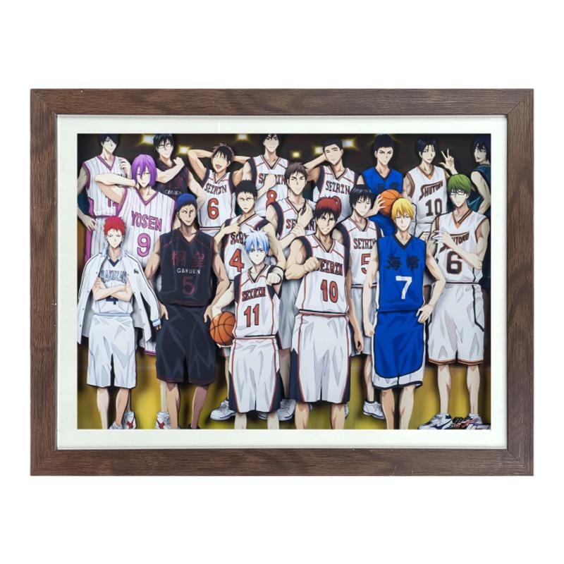 黑子的篮球黑子哲也装饰画立体画
