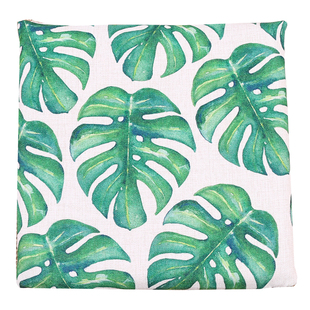 松果屋 热带雨林植物叶子记忆棉坐垫乳胶棉护臀垫慢回弹沙发垫