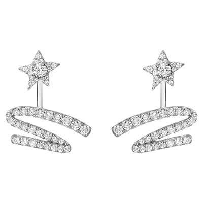 何方hefang璀璨星云耳环耳夹