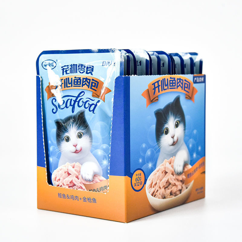 达里猫海吱吱开心鱼肉包猫条