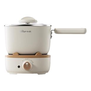 小熊宝宝辅食锅小奶锅婴儿煎煮一体煮粥不粘锅家用电煮锅小锅汤锅