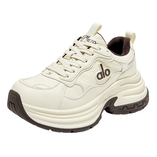 戈美其加绒老爹鞋女款2025爆款秋冬季厚底增高休闲运动鞋保暖棉鞋