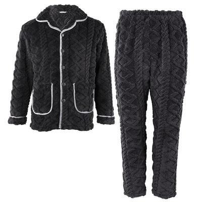 雅黛俪睡衣男款加绒加厚