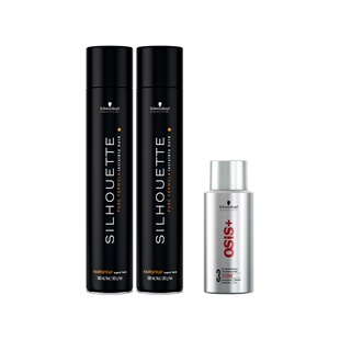 施华蔻丝露华发胶定型喷雾男士干胶清香蓬松自然持久刘海女发型