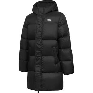 李宁童装男童羽绒服儿童中长款2025冬季新款长款女大童青少年外套