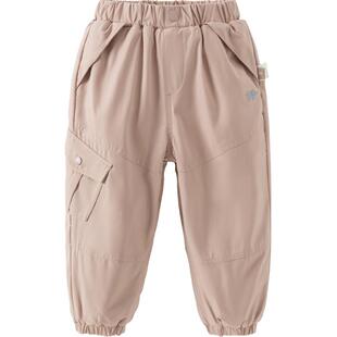 【所有女生直播间】戴维贝拉儿童裤子加绒裤新款束脚裤休闲裤秋冬