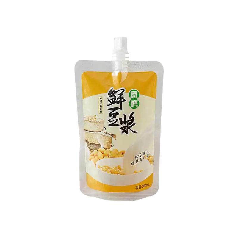 透明吸嘴袋奶茶袋一次性饮料袋