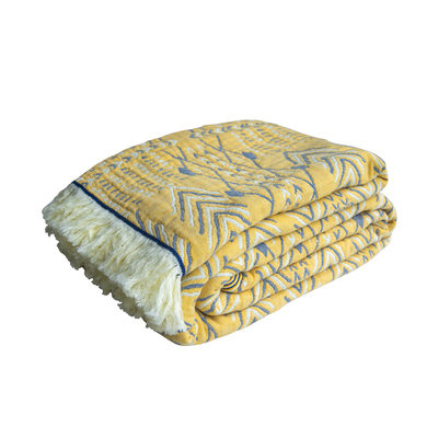 波西米亚A类纱布盖毯棉外贸床单