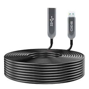 斯格光纤USB3.0延长线公对母50米