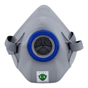 3M7702防毒面具喷漆用防油漆防尘面罩化工有机气体工业粉尘半面罩