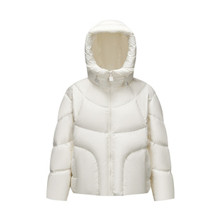 轻松羽绒|商场同款森马超级植物系列羽绒服女防水2025新款冬外套