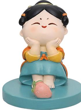 可爱软萌治愈少女心手机支架摆件