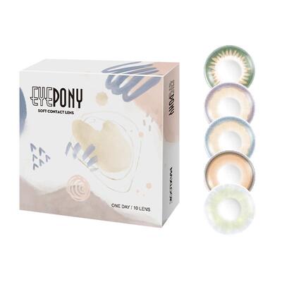 【加购！15号付定】EYEPONY美瞳日抛10片*3小玫瑰近视隐形眼镜