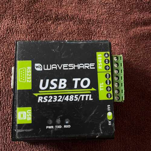 下单前咨询Waveshare微雪USB转RS232/485/422串口