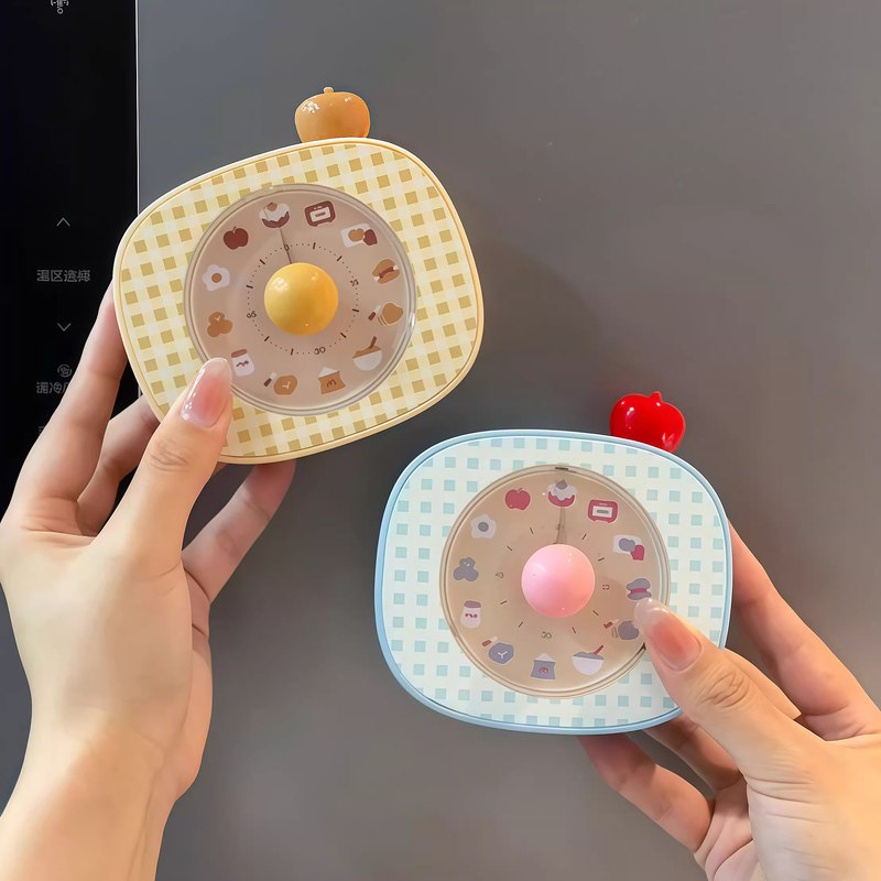 厨房磁吸计时器冰箱贴家用定时器吸附式煮饭煲汤家用提醒神器