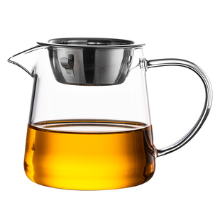 公道杯玻璃高档加厚耐高温茶漏茶滤一体公杯功夫茶具分茶器茶杯