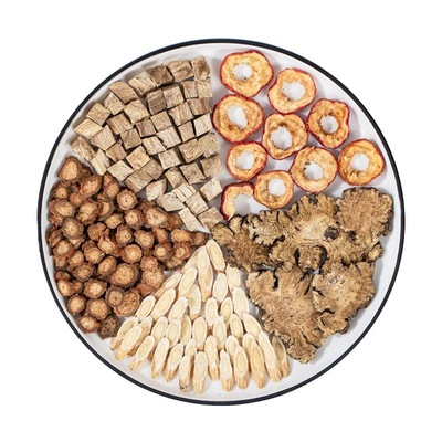 五福茶，五宝茶丹参黄芪山楂葛根川芎组合代茶饮调压降脂血管清道