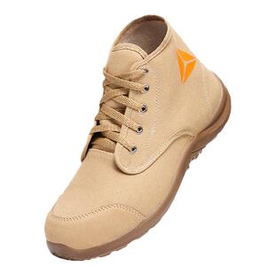 代尔塔劳保鞋301334帆布休闲安全鞋防砸防刺穿轻便透气工作工地