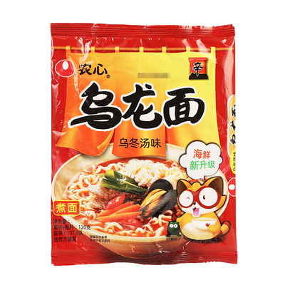 农心辣白菜辛拉面香菇牛肉面泡面