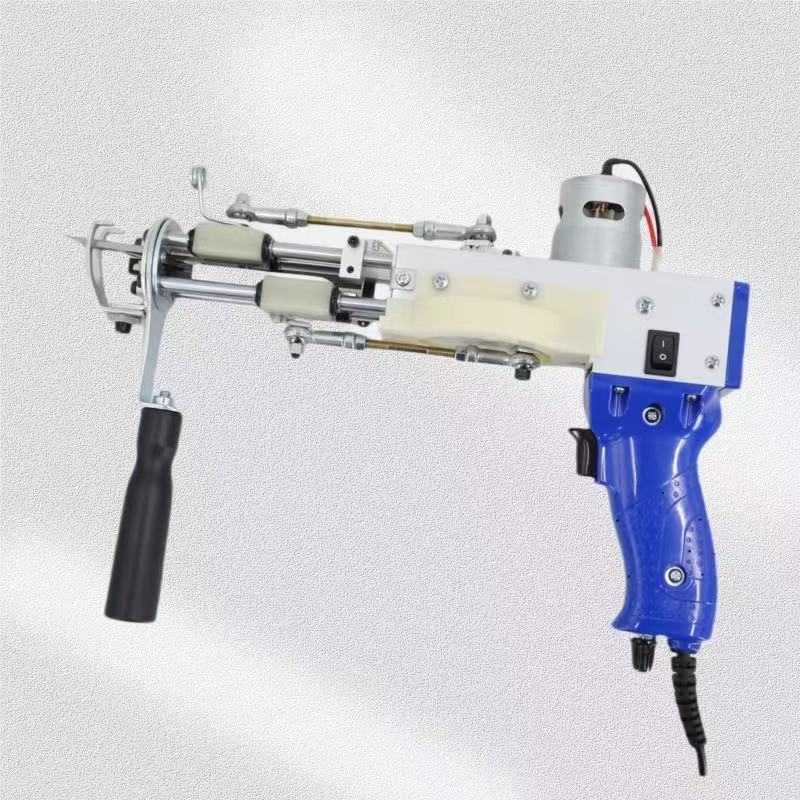 tufting gun 现货供应手持电动tufting gun 2合1地毯织枪簇绒枪