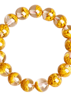 普陀山雄黄沙保平安单圈手串