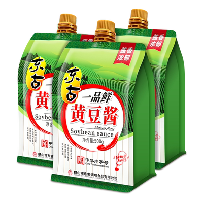 东古一品鲜黄豆酱500g/原味大酱
