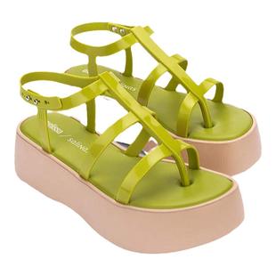 Melissa梅丽莎款女士夹趾时尚休闲厚底凉鞋果冻鞋33732