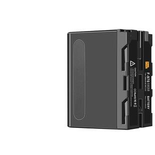 补光灯专用原装NP-F970锂电池8400毫安高容量快充套装充电器适用品色/神牛/金贝/爱图仕/南冠/沣标摄影打光灯