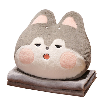 弥赛娅毛毯办公室午睡抱枕二合一