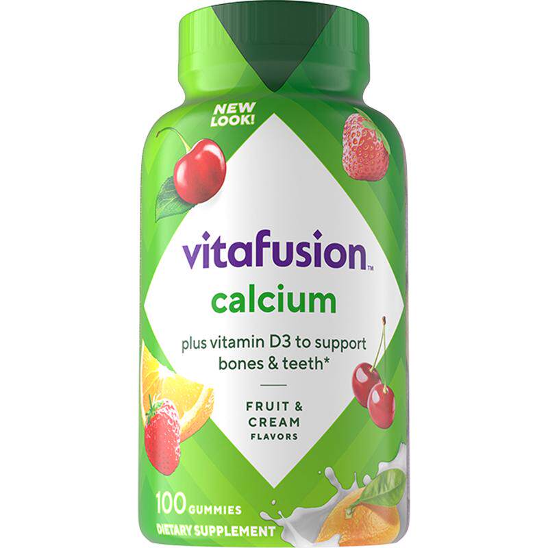 美国vitafusion钙软糖成人补钙