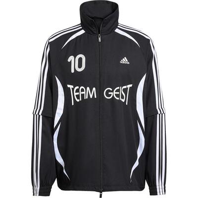 Adidas/阿迪达斯官方正品ADILENIUM女士梭织足球宽松外套KE7569