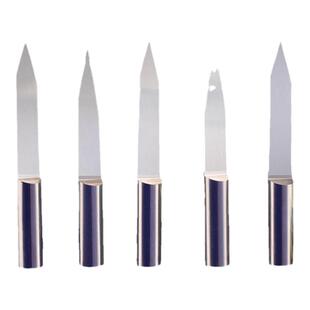 6mm平底尖刀锥度中心尖刀 浮雕刀木雕工具数控雕刻机精雕刀雕刻机