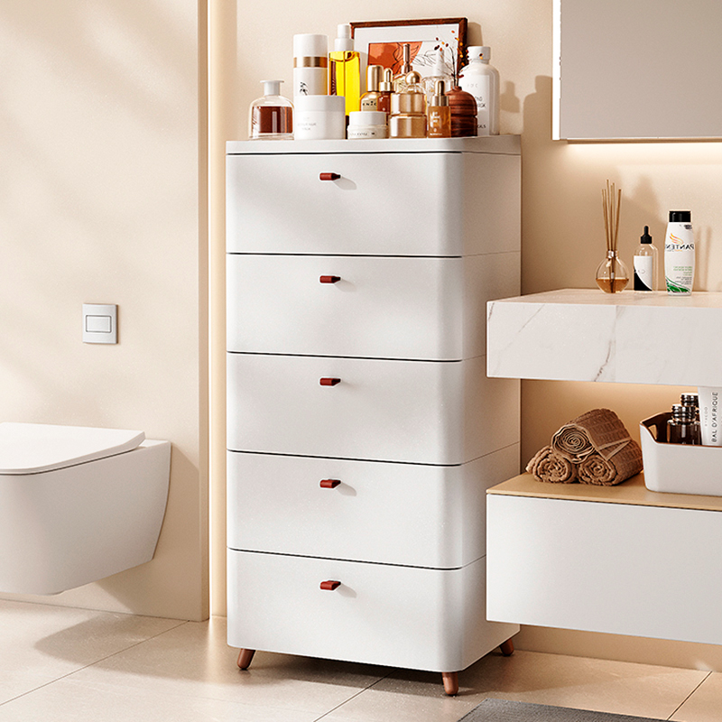 卫生间置物架落地抽屉式床头柜夹缝储物斗柜浴室厕所洗手间收纳柜